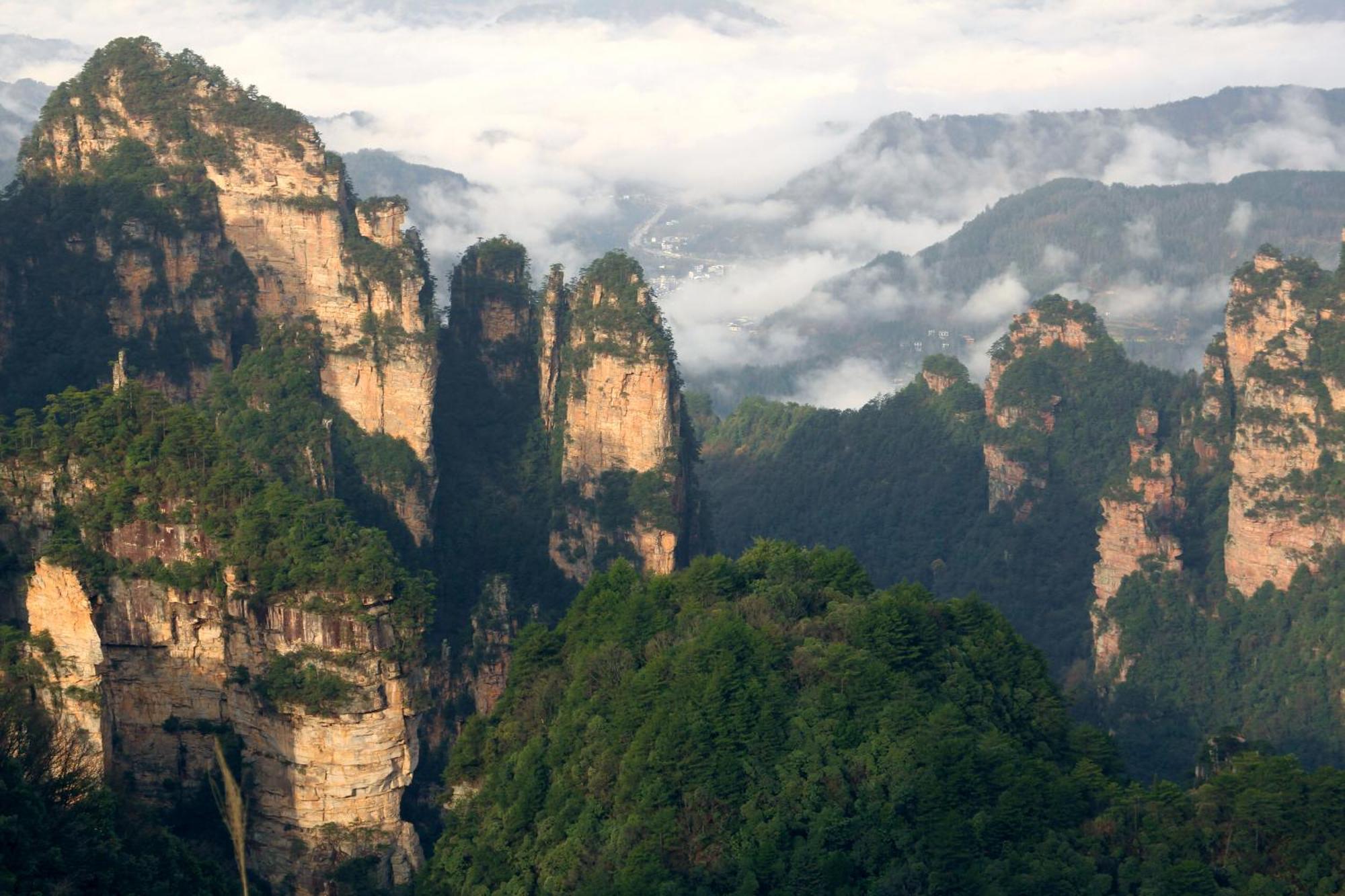 Zhangjiajie National Forest Park Camping Kültér fotó