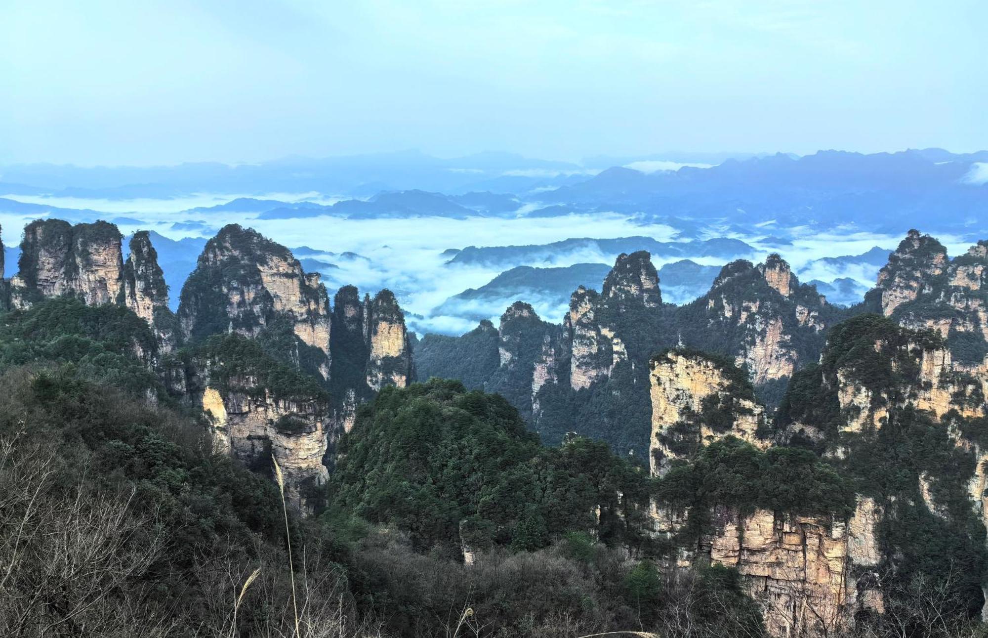 Zhangjiajie National Forest Park Camping Kültér fotó