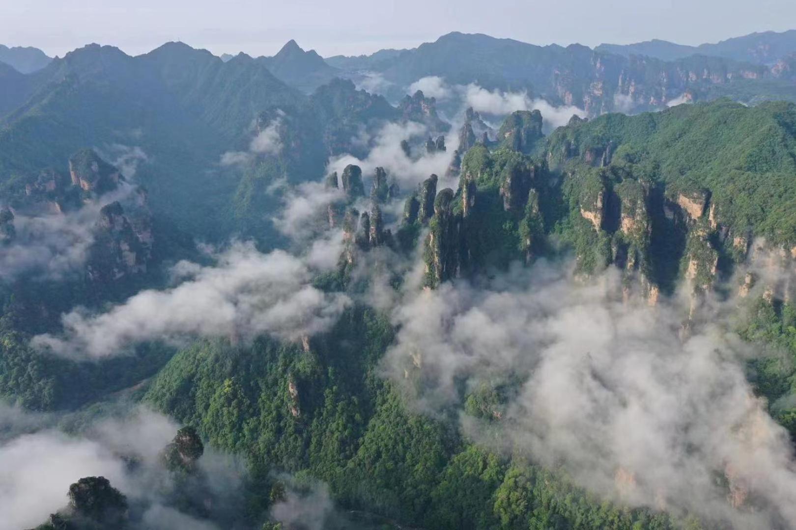 Zhangjiajie National Forest Park Camping Kültér fotó