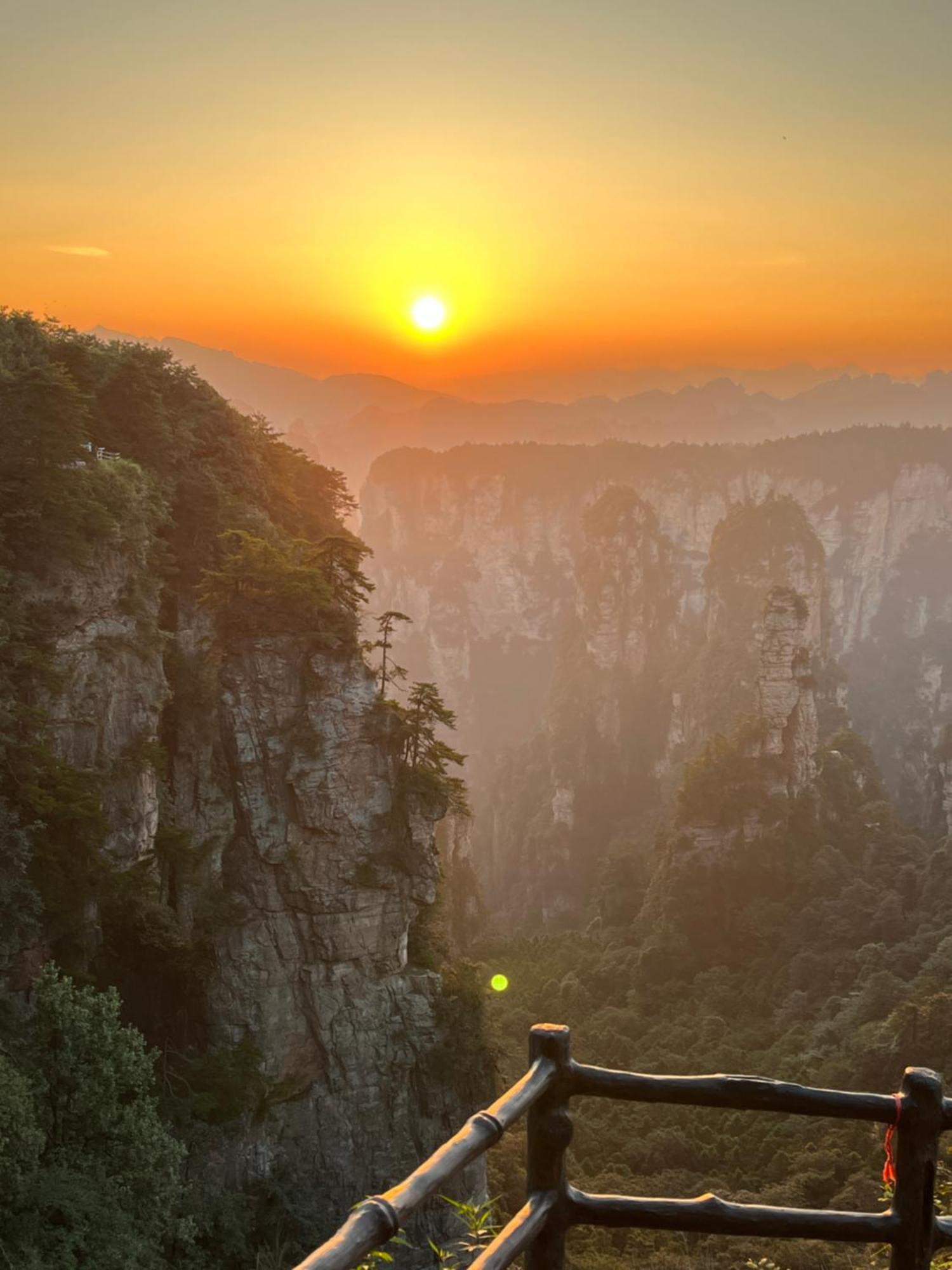 Zhangjiajie National Forest Park Camping Kültér fotó
